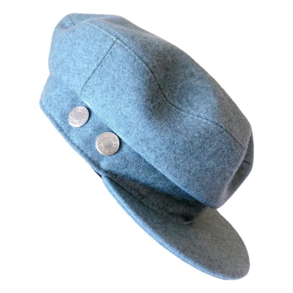 HERMÈS Deauville ‘Cashmere’ 100% AUTHENTIC Newsboy Cap